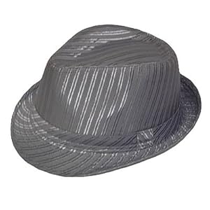 silver fedora