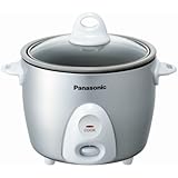 Panasonic SR-G06FG Automatic 3.3 Cup (Uncooked) Rice Cooker (Silver)