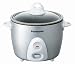 Panasonic SR-G06FG 3.3 Cup (uncooked) Automatic Rice Cooker, Silver