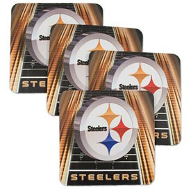 Pittsburgh Steelers Sublimated Coasters