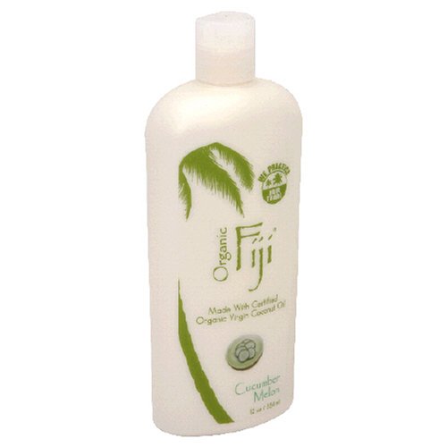 Organic Fiji Moisturizer, Cucumber Melon, 12-Ounces by Organic Fiji