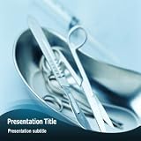 Surgery Instruments Powerpoint Template - Surgery Instruments PPT Templates