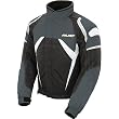 HJC Storm Men's Snow Racing Snowmobile Jacket - Black/Grey
