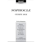 Les belles lettres, grec  - sophocle, oedipe roi, livre du professeurpar Sophocle