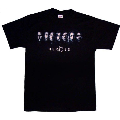 TS462 NBC Heroes Lineup T-Shirt TV Show