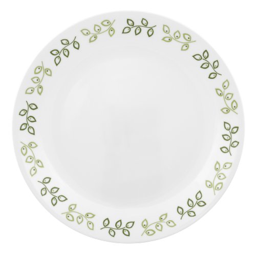 Corelle Contours New Leaf 10-1/4-Inch Dinner Plate