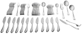 Yamazaki Appel 65-Piece Flatware Set with Caddy, Service for 12