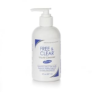 Vanicream Free and Clear Liquid Cleanser, For Sensitive Skin - 8 oz