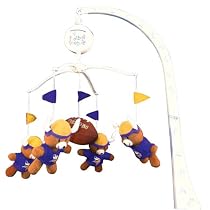Distributoys Sports Team Crib Mobile - Minnesota Vikings