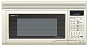 Sharp R-1872 1.1-Cubic-Foot 850-Watt Over-the-Range Convection Microwave, Bisque