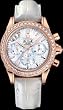 NEW OMEGA DEVILLE CO AXIAL CHRONOGRAPH LADIES WATCH 422.58.35.50.05.001