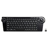 SANWA SUPPLY SKB-WLTR01BK トラックボール付ワイヤレスキーボード