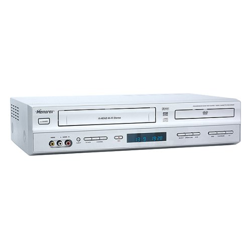 Memorex MVD4543 Multi Region/Zone DVD-VCR Combo with 6-head VCR