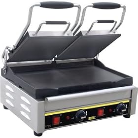 Buffalo Contact Grill Double Flat/Flat Plates - high quality and heavy duty kitchen appliances