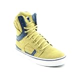 SUPRA Skytop II Mens SZ 14 Beige Navy/Tan Skate Shoes