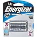 Energizer L91BP-2 AA Lithium e2 Batteries (2-Pack)