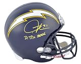 LaDainian Tomlinson San Diego Chargers Autographed Full Size Replica Pro Line Helmet with 31 TDs 2006 Inscription