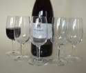 iso type wine tasting glasses  12cl 6 per box