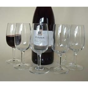 iso type wine tasting glasses  12cl 6 per box