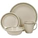 Corelle Livingware Natural Elements 16-Piece Dinnerware Set, Service for 4