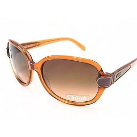 CHLOE CL2151 CL-2151 Brown Gradient C02 Brown Frame Sunglasses