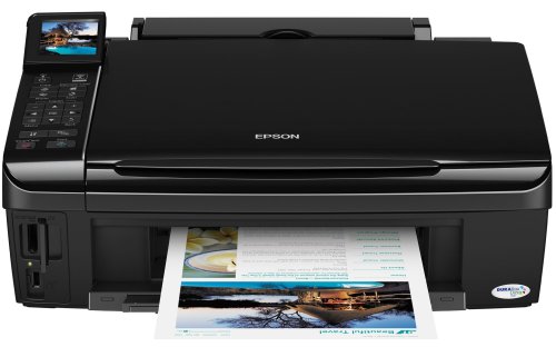Epson Stylus SX510W WiFi-Multifunktionsdrucker (3 in 1, Drucken, Kopieren, Scannen)