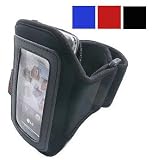 Neoprene Workout Exercise Armband for Zune HD Microsoft Zunehd 6gb 32gb Mp3 Player (Zune HD Not Included)