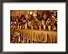 Wooden Carving of Christ and Disciples at the Last Supper, Baguio, Benguet, Philippines Collections Framed Photographic Poster Print by John Pennock, 21x17