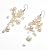 Oi! - Ladies White Fresh Water Pearl and Crystal Earrings - E0086