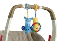 Infantino Tag a Long Chimes Elephant and Lion