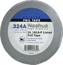Covalence Adhesives #3240024500 2.5"x60YD SLV Foil Tape