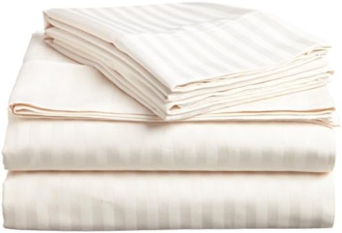 #1 Sheet Set on Amazon - 100% Microfiber Luxury Bedding Collections - HIGHEST QUALITY Fitted and Flat Bed Sheets - Pillowcases - Deep Fitted Pockets - Wrinkle - Fade - Stain Resistant - Great For Bedroom - Vacation Home - Guest Room - RV and Children's Room - Super Soft Silky and Hypoallergenic!, LIFETIME MONEY BACK GUARANTEE (Queen, IVORY)