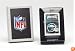 Zippo NFL Eagles Lighter, Silver, 5 1/2 x 3 1/2cm