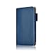 Fire HD 7 Case - Exact Amazon Fire HD 7 4th Gen Case [PRO Series] - Premium PU Leather Folio Case for Amazon Fire HD 7 4th Generation (2014) (With Auto Wakes/Sleep Function) Navy Blue
