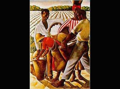Cover image : Employment Of Negroes In Agriculture, 19 by Earle Wilton Richardson - Fine Art Print / Poster - 12.00 x 9.00