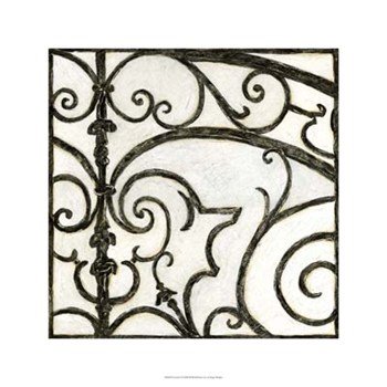 Iron Gate I - Poster by Megan Meagher (24 x 24)