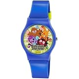 Moshi Monsters Children's Digital Watch with Multicolour Dial Digital Display and Blue PU Strap MM018