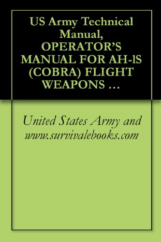 US Army Technical Manual, OPERATORS MANUAL FOR AH-lS (COBRA) FLIGHT WEAPONS SIMULATOR, TM 55-6930-213-10, 1987