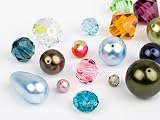 Glasperlen von Swarovski (Multi Form Mix), 48 Stueck