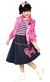 50s Poodle Skirt Child Costume Size Medium