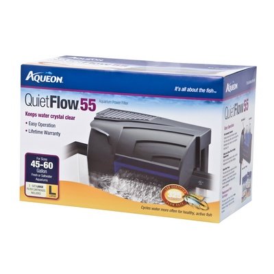 Aqueon Aquarium Power Filter 55 - Up to 55 Gallon