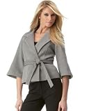 MICHAEL Michael Kors Petite Kimono-Sleeve Belted Jacket