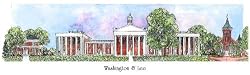 Washington & Lee - Collegiate Scenes - 9 x 18 Inch