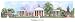 Washington & Lee - Collegiate Series - 11.5 x 24 Inch Print