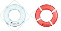 JimBuoyC RING BUOY 24" ORANGE BOXED G-24 BOXED