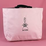 Pink Bride Tote Bag