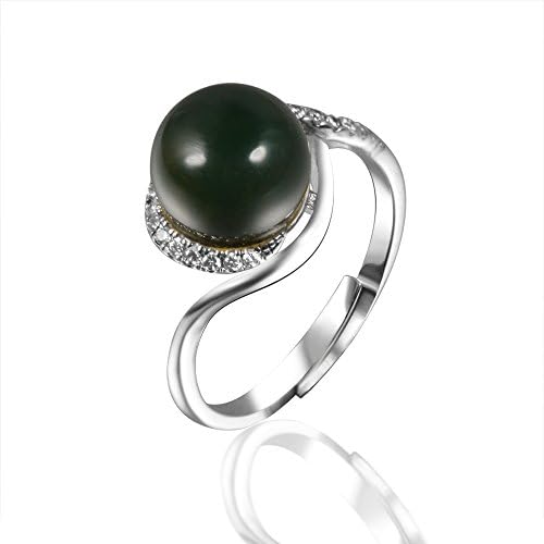 Sterling Silver Amber Marquise Shaped Ring£¬blue,size 12