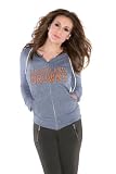 Cleveland Browns Women's Tried and True Tri-Blend Full-Zip Hoodie - by Alyssa Milano