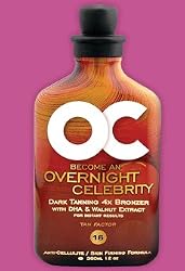 OC Overnight Celebrity Tanning Lotion - New 12oz bottle