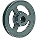 Grizzly G5435 - Single V-Groove Pulley - 5" Pitch Dia, 7/8" Bore